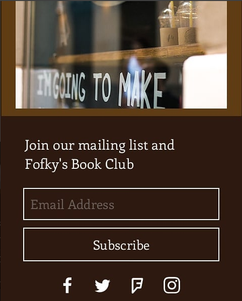 Fofkys book club